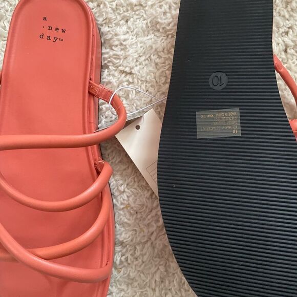 A New Day Women's Dory Platform Apricot Orange - Picture 6 of 6